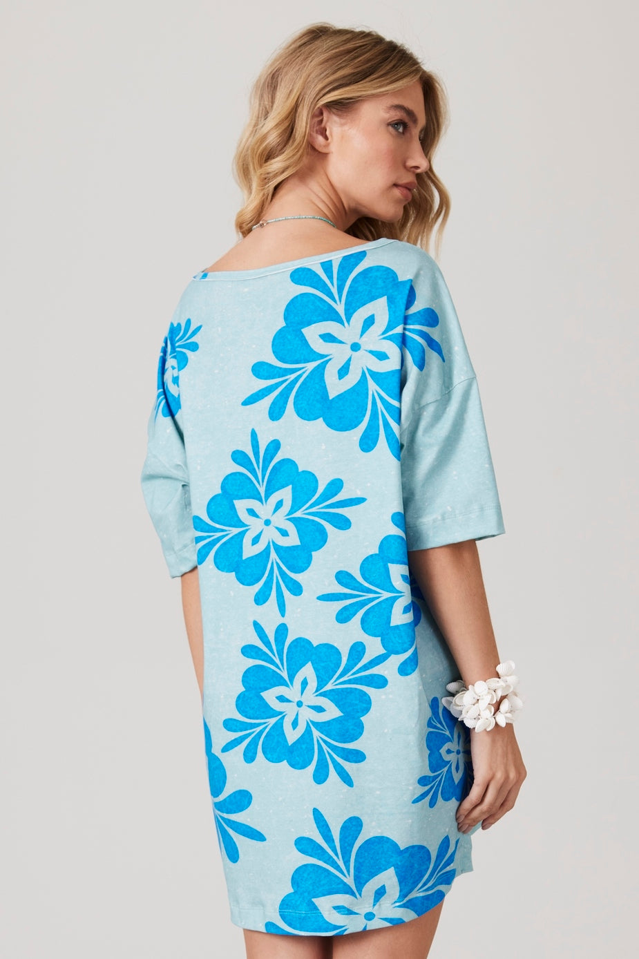 Camiseta Básica Azul Coleção Pira Omomba''e Yacamim K5