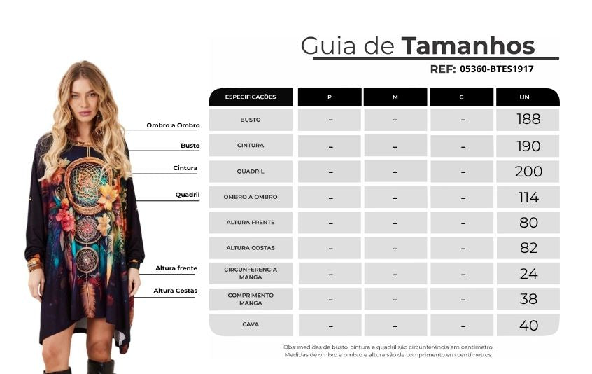 Bata Ampla Com Pedrinhas Estampa Exclusiva Filtro Dos Sonhos Yacamim S4