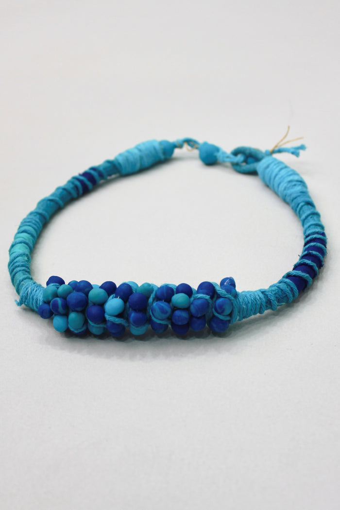 Colar Artesanal De Cordas Coloridas Yacamim #388