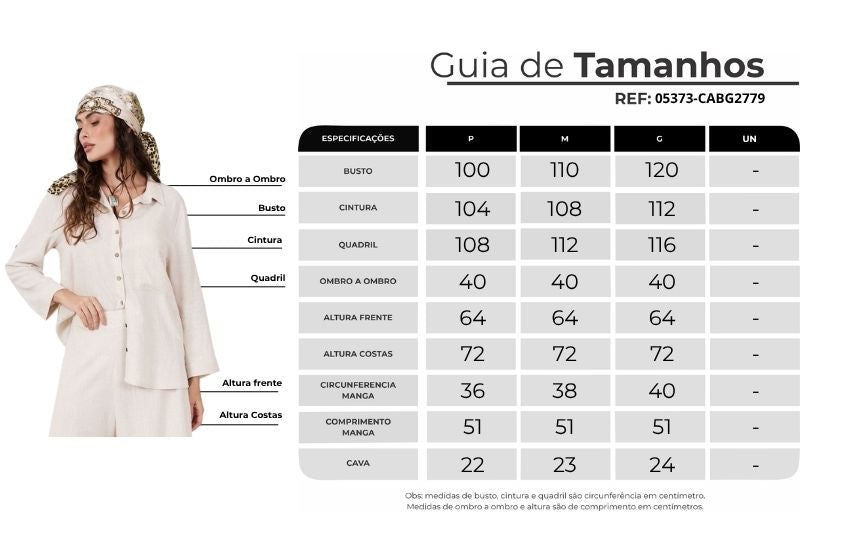 Camisa Manga Longa Botão De Coco Bege Yacamim A2 Liso