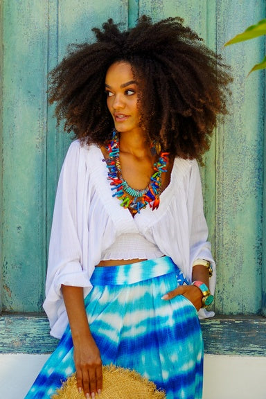 Bata Cropped Ombro A Ombro Branca Coleção Bahêa Yacamim R2