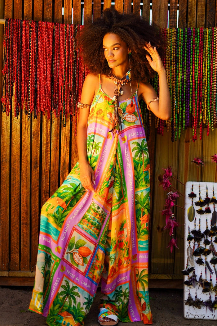 Macacão Longo Auê Coleção Bahêa Yacamim R4