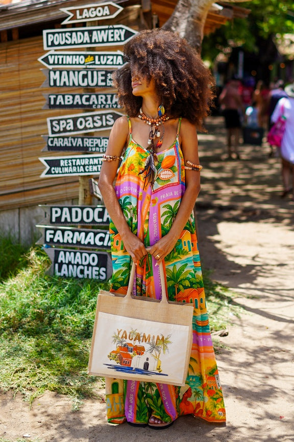 Ecobag Bege Coleção Bahêa Yacamim #609