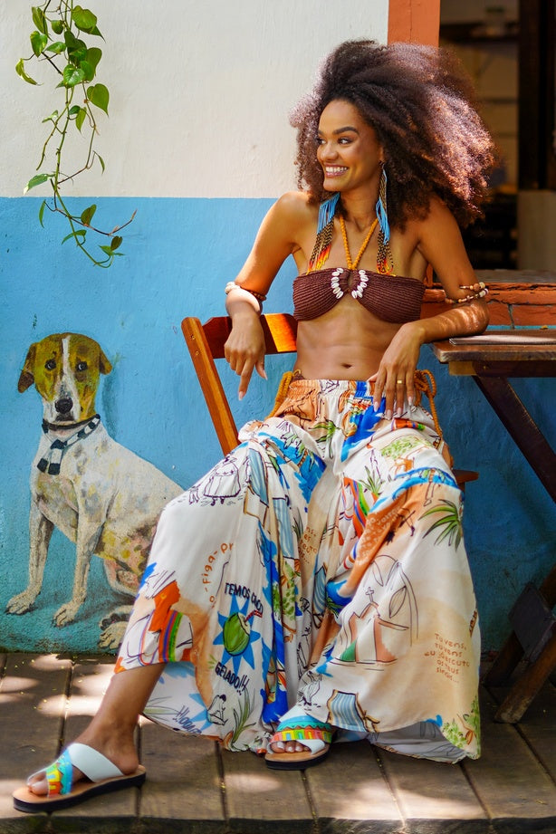 Calça Saruel Nativos Coleção Bahêa Yacamim Q4