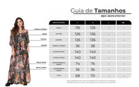 Vestido Longo De Tule Verde Escuro Estampa Cashmere Yacamim E14
