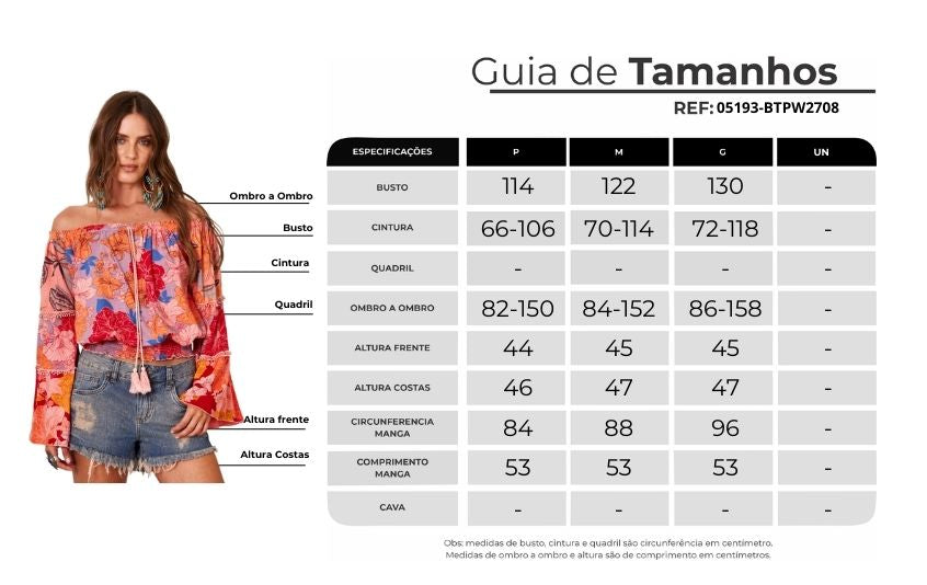 Bata Ciganinha Com Mangas Flare Rosa Patchwork Yacamim B8