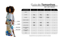 Saia Longa Bege Estampado Coleção Bahêa Yacamim R2
