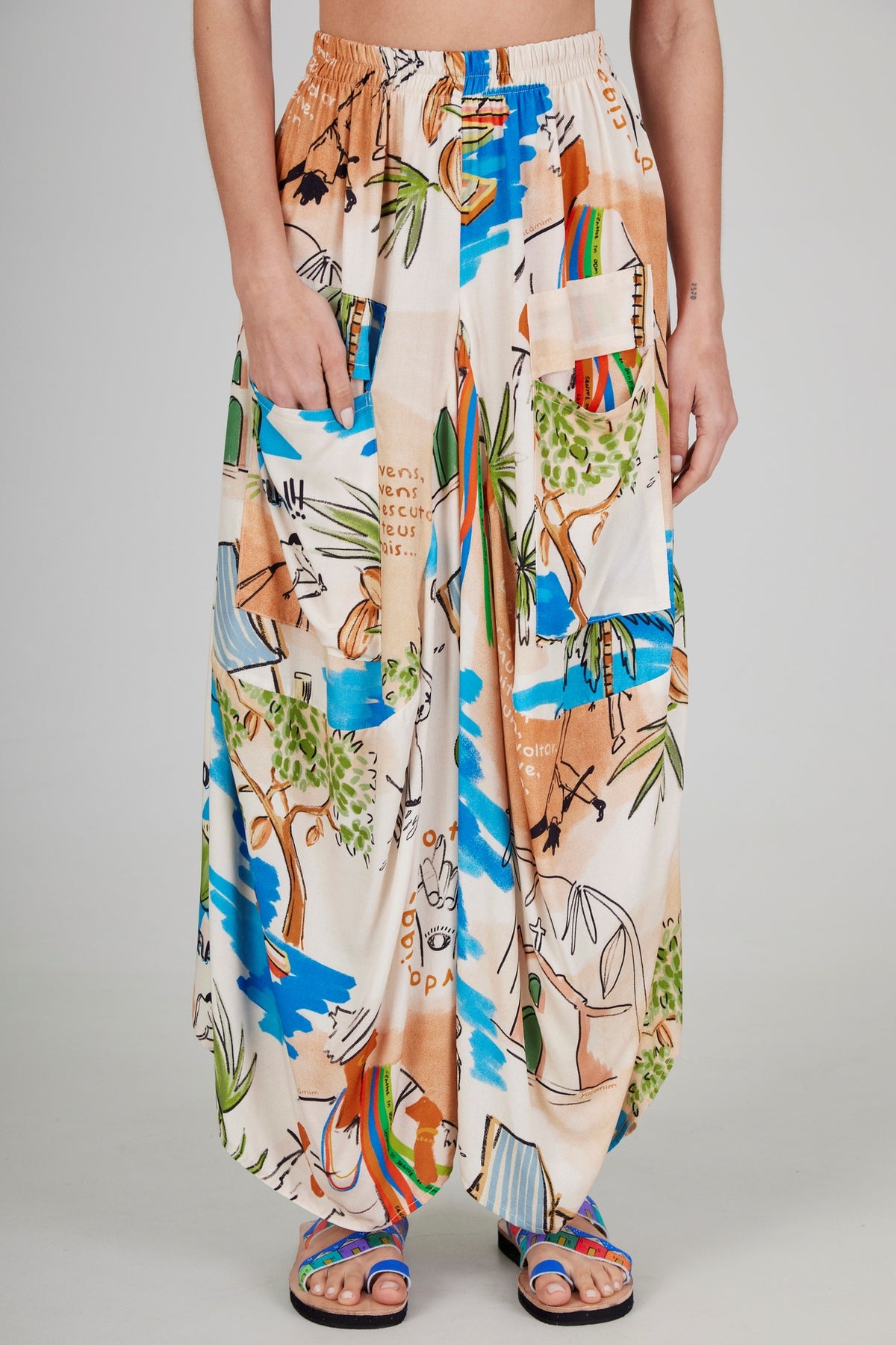 Calça Saruel Nativos Coleção Bahêa Yacamim Q4