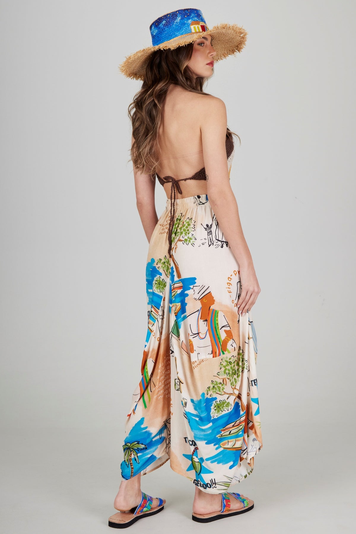 Calça Saruel Nativos Coleção Bahêa Yacamim Q4