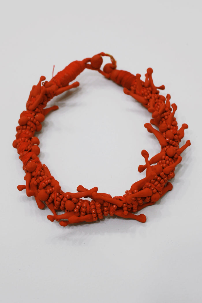 Colar Artesanal De Cordas Coloridas Yacamim #735