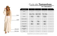 Saia Longa 3 Marias De Linho Com Cinto Trançado Branco Yacamim I1