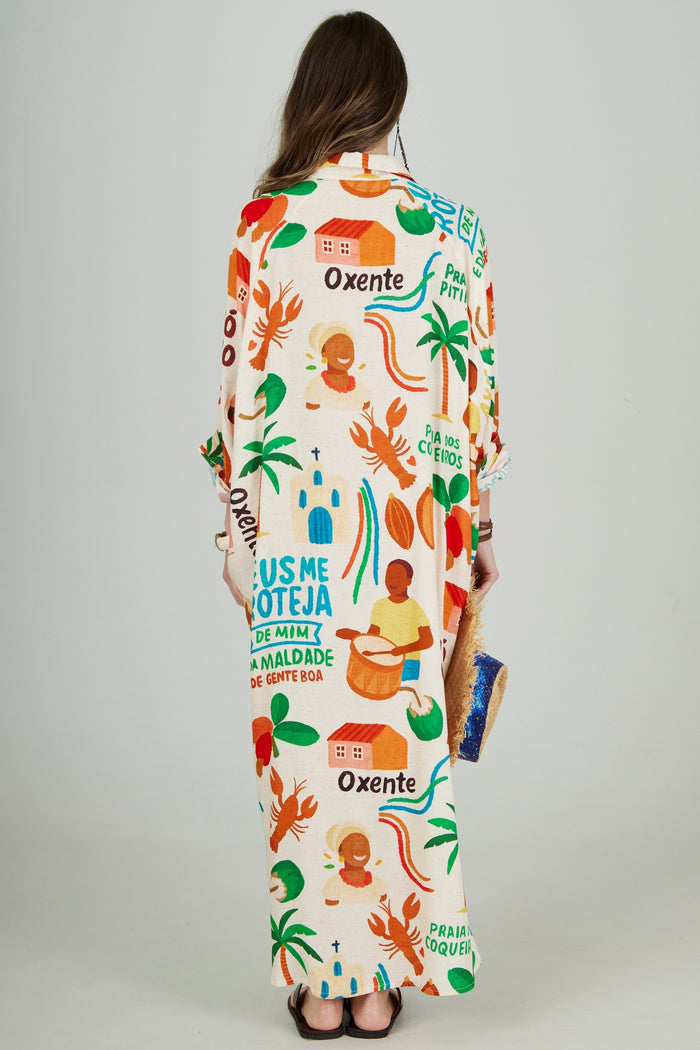 Chemise Midi Xodó Coleção Bahêa Yacamim R10