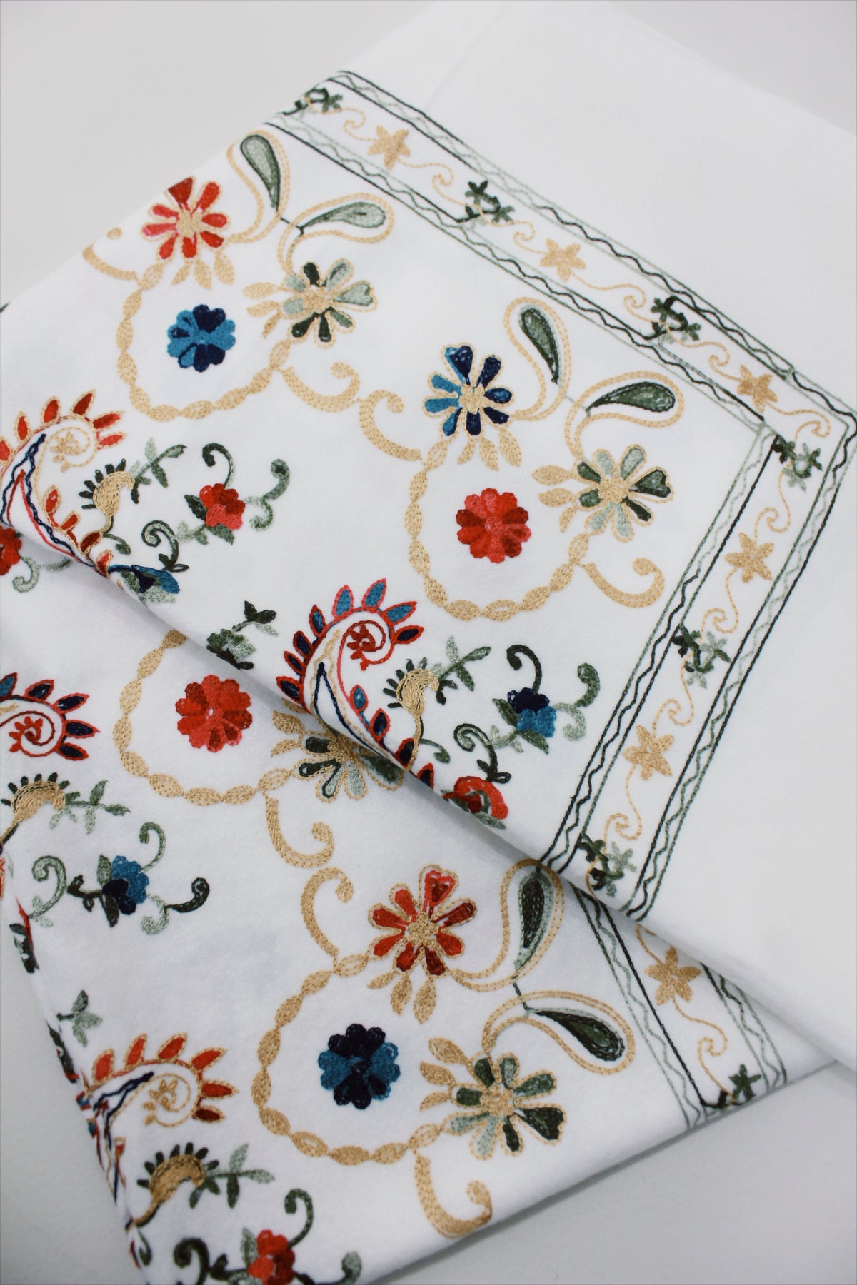 Cachecol Cashmere Branca Yacamim #727