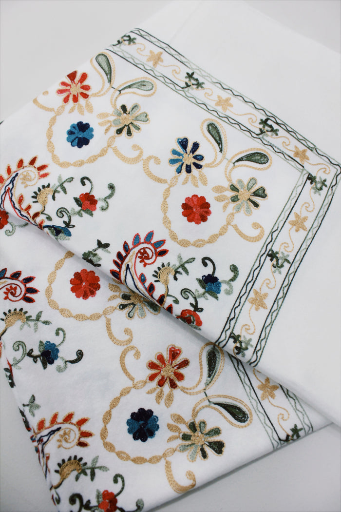 Cachecol Cashmere Branca Yacamim #727