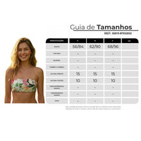 Top Faixa Verde Estampado Yacamim B8