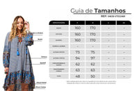 Vestido Curto Com Mangas Longas Bufantes Azul Patchwork Yacamim