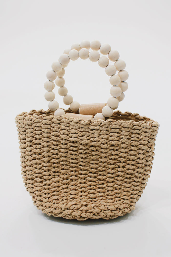 Bolsa De Mão De Palha Yacamim #718