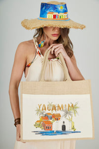 Ecobag Bege Coleção Bahêa Yacamim #609