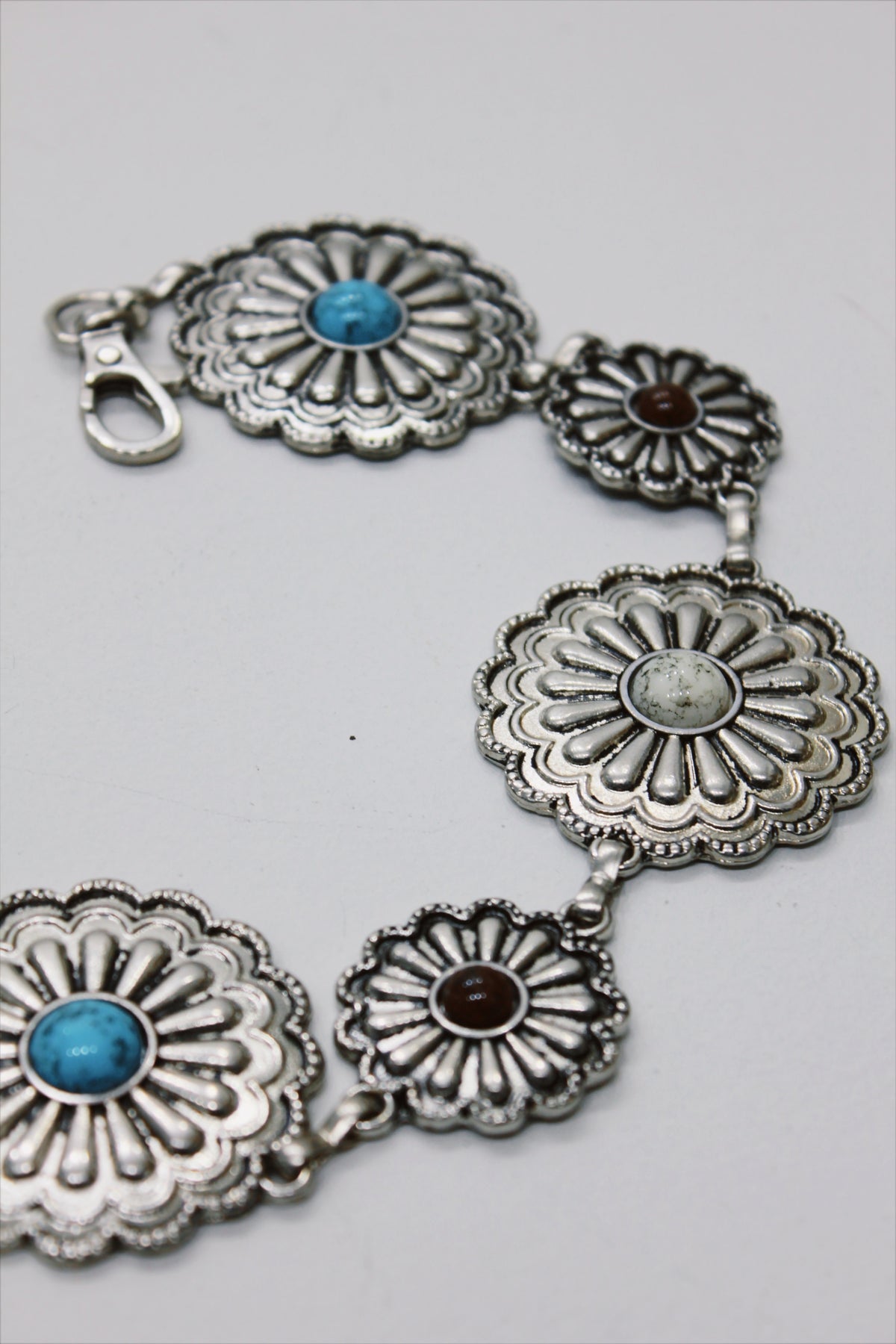 Cinto De Metal Com Pedras Yacamim #697