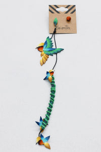 Brinco De Fimo Beija Flor Yacamim #560