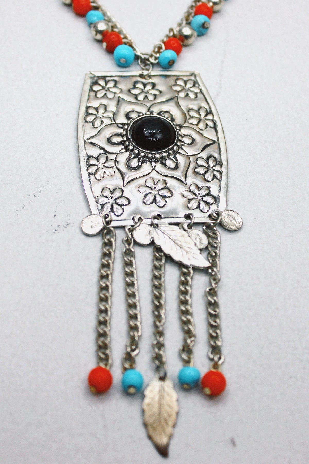 Colar De Metal Com Correntinhas Yacamim #430