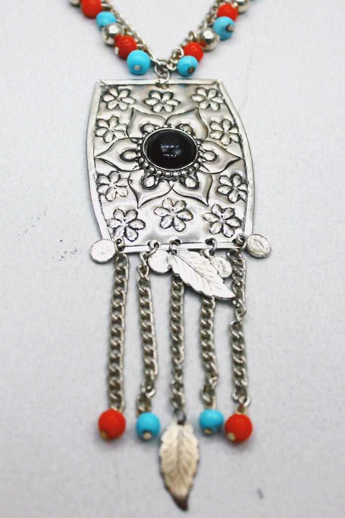 Colar De Metal Com Correntinhas Yacamim #430