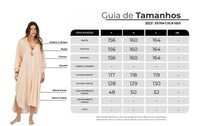 Chemise Longa Ampla Laranja Listrado Yacamim L4