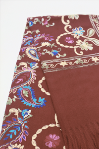 Cachecol Cashmere Vinho Yacamim #729