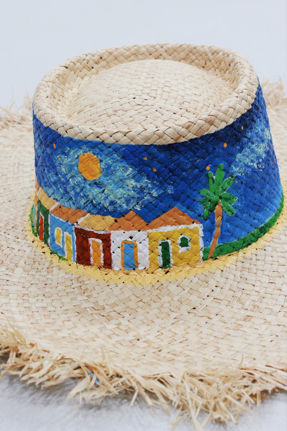 Chapéu De Palha Coleção Bahêa Yacamim #631