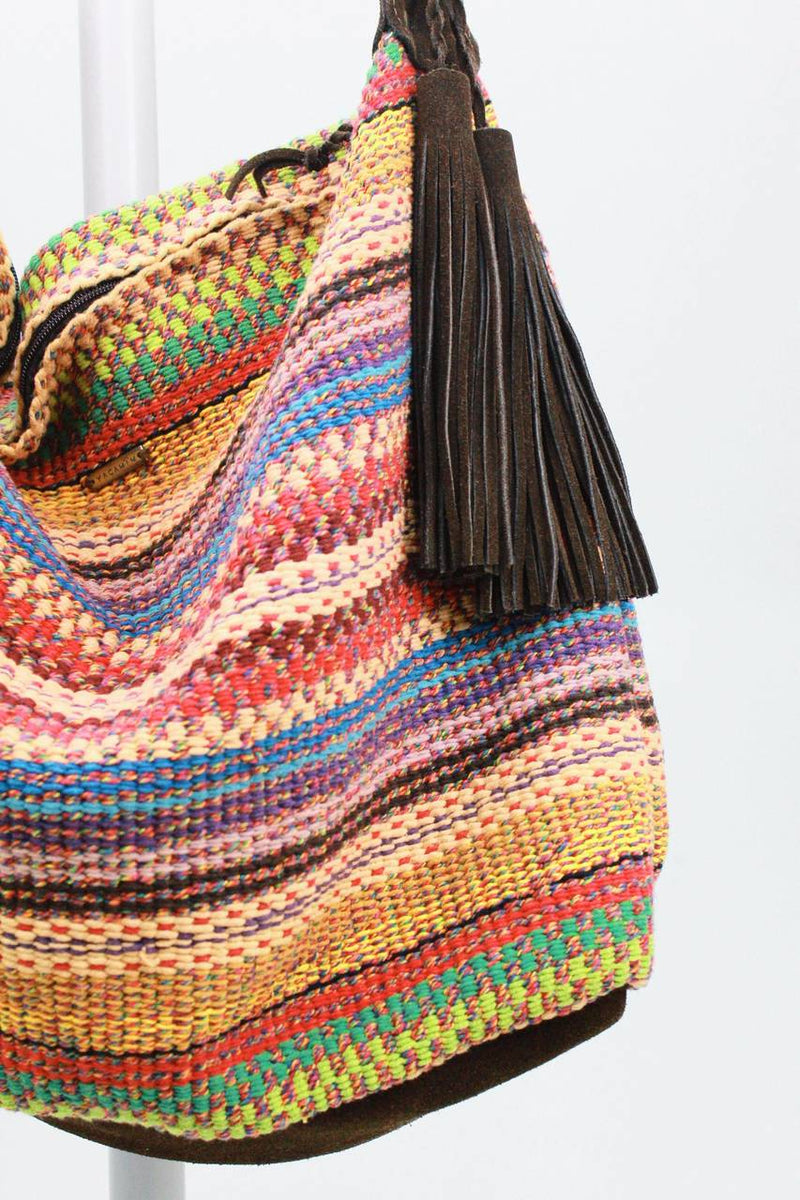 Bolsa De Tear Grande Colorida Yacamim #464