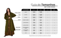 Casaco Midi Com Capuz Verde Escuro Yacamim L1/2