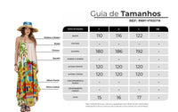 Vestido Midi Alças Reguláveis Bege Estampado Coleção Bahêa Yacamim R7