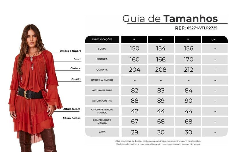Vestido Curto De Tule Com Babados Terracota Yacamim E14