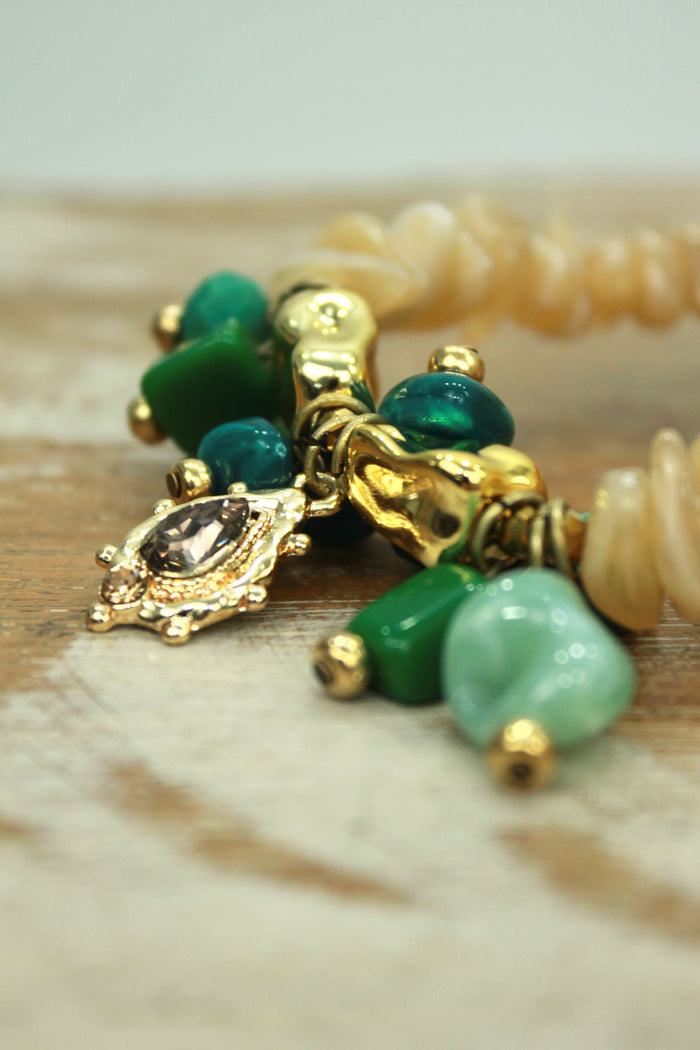 Kit De Pulseiras Com Mix De Pingentes Yacamim #369