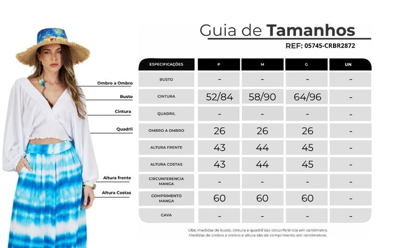 Bata Cropped Ombro A Ombro Branca Coleção Bahêa Yacamim R2