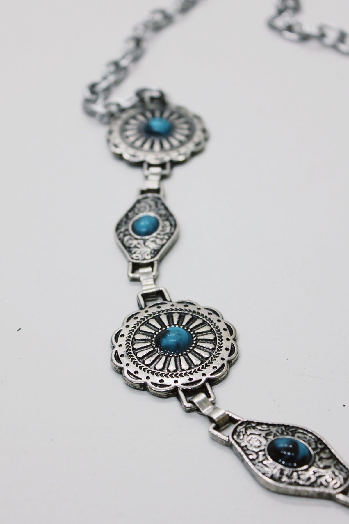 Cinto De Metal Com Pedras Yacamim #700