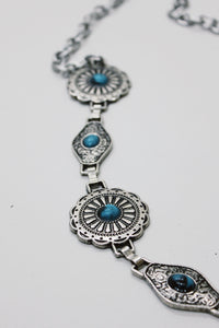 Cinto De Metal Com Pedras Yacamim #700