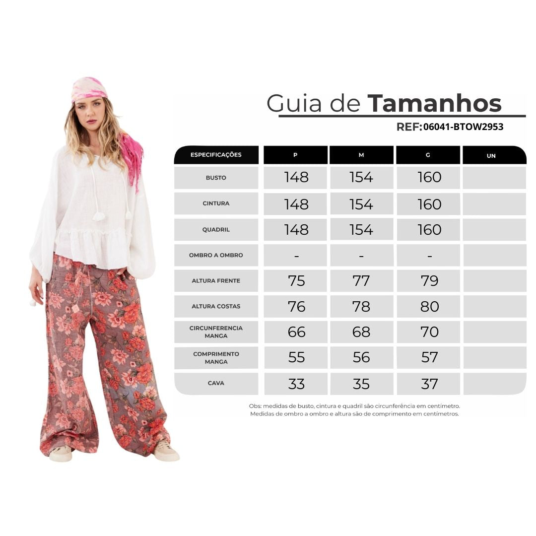 Bata Ampla Off White Yacamim B5