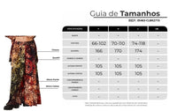 Calça Saruel Pantalona Estampa Digital De Batik Yacamim I10