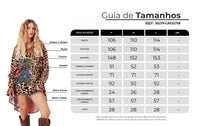 Camisa Ampla Animal Print Frida Kahlo Yacamim S6