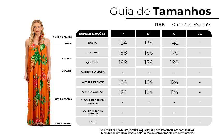 Vestido Longo Com Alças De Amarrar Laranja Estampado Yacamim