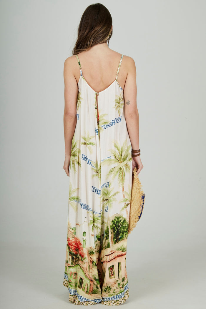 Macacão Pantalona Arraial D''ajuda Coleção Bahêa Yacamim R1