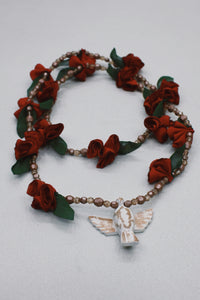 Colar Espírito Santo Flores Rosa Yacamim #500