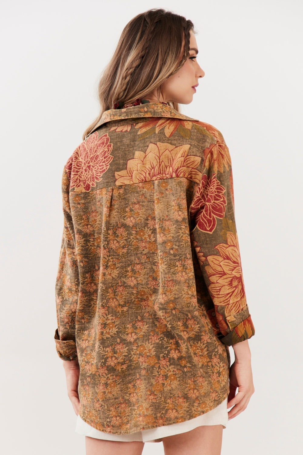 Camisa Tiradentes 100% Algodão Verde Estampado Yacamim R1