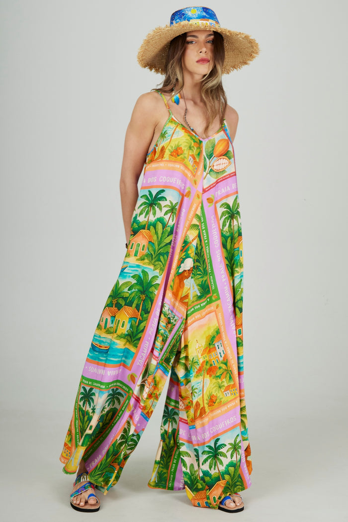 Macacão Longo Auê Coleção Bahêa Yacamim R4