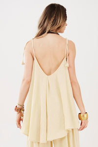 Bata Gaze Marrakesh Alças De Amarrar Bege Yacamim A29