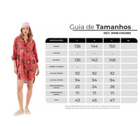 Chemise Ouro Preto 100% Algodão Rosa Estampado Yacamim R2