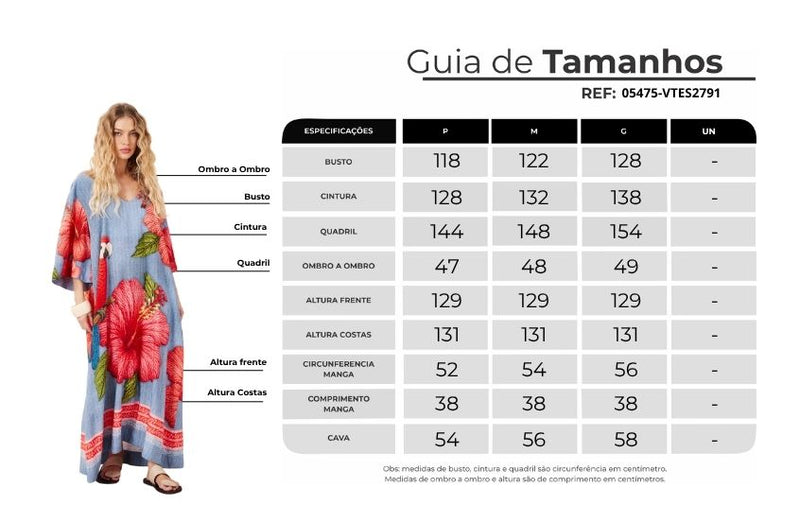 Vestido Longo Decote Ombro A Ombro Azul Estampa Arara Yacamim D27