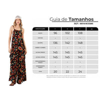 Macacão Longo Preto Estampa Paisley Yacamim O1