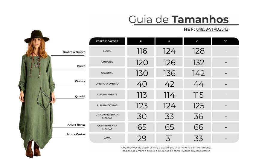 Vestido Longo Com Mangas Longas Verde Militar Yacamim